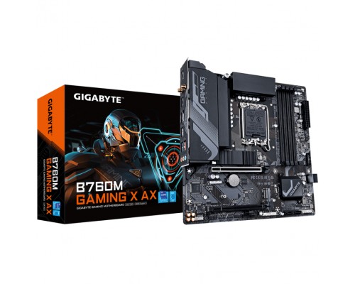 Gigabyte B760M Gaming X AX Intel B760 Express LGA 1700 micro ATX (Espera 4 dias)